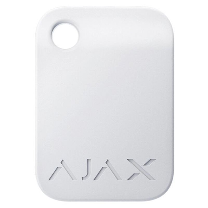 Ajax Tag white (100 штук) Брелок для пропуска системы охраны Ajax