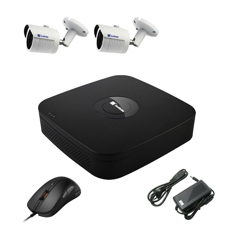 EvoVizion N9 IP-2OUT-240 Комплект видеонаблюдения на 2 камеры