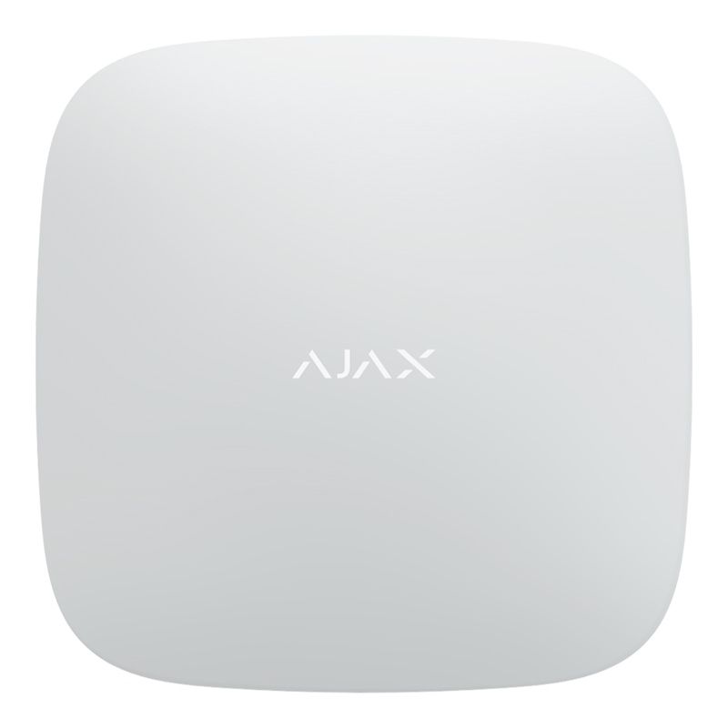 Ajax Hub 2 White Інтелектуальна централь системи безпеки Ajax з фотопідтвердженням тривог