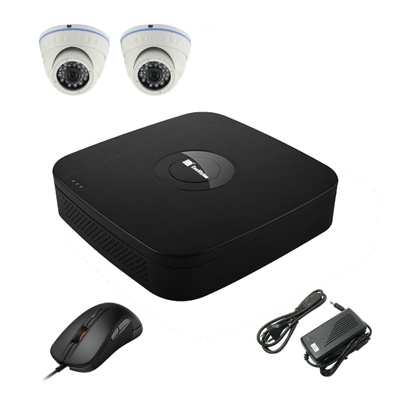 EvoVizion N9 IP-2DOME-M-130 Комплект видеонаблюдения на 2 камеры